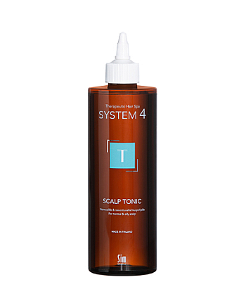Sim Sensitive System 4 - Терапевтический тоник "Т" для улучшения кровообращения кожи головы и роста волос 500 мл - hairs-russia.ru